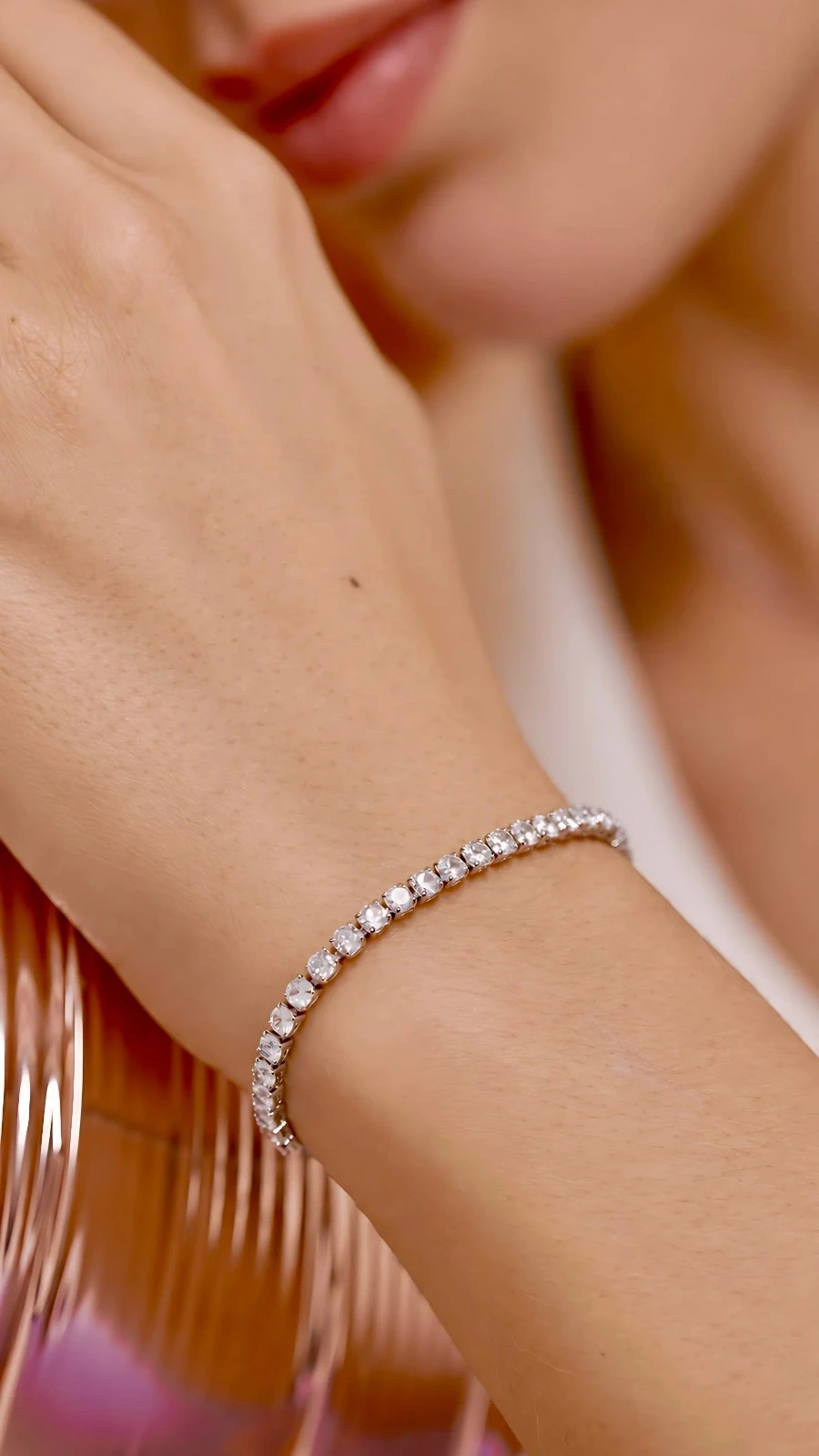 Pulsera Vera Plateada 2