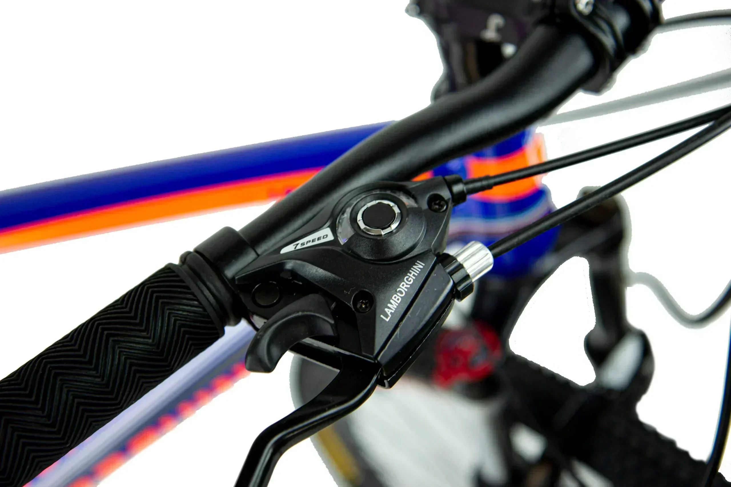Bicicleta Lamborghini Rod. 29 Azul / Naranja Talle L 4