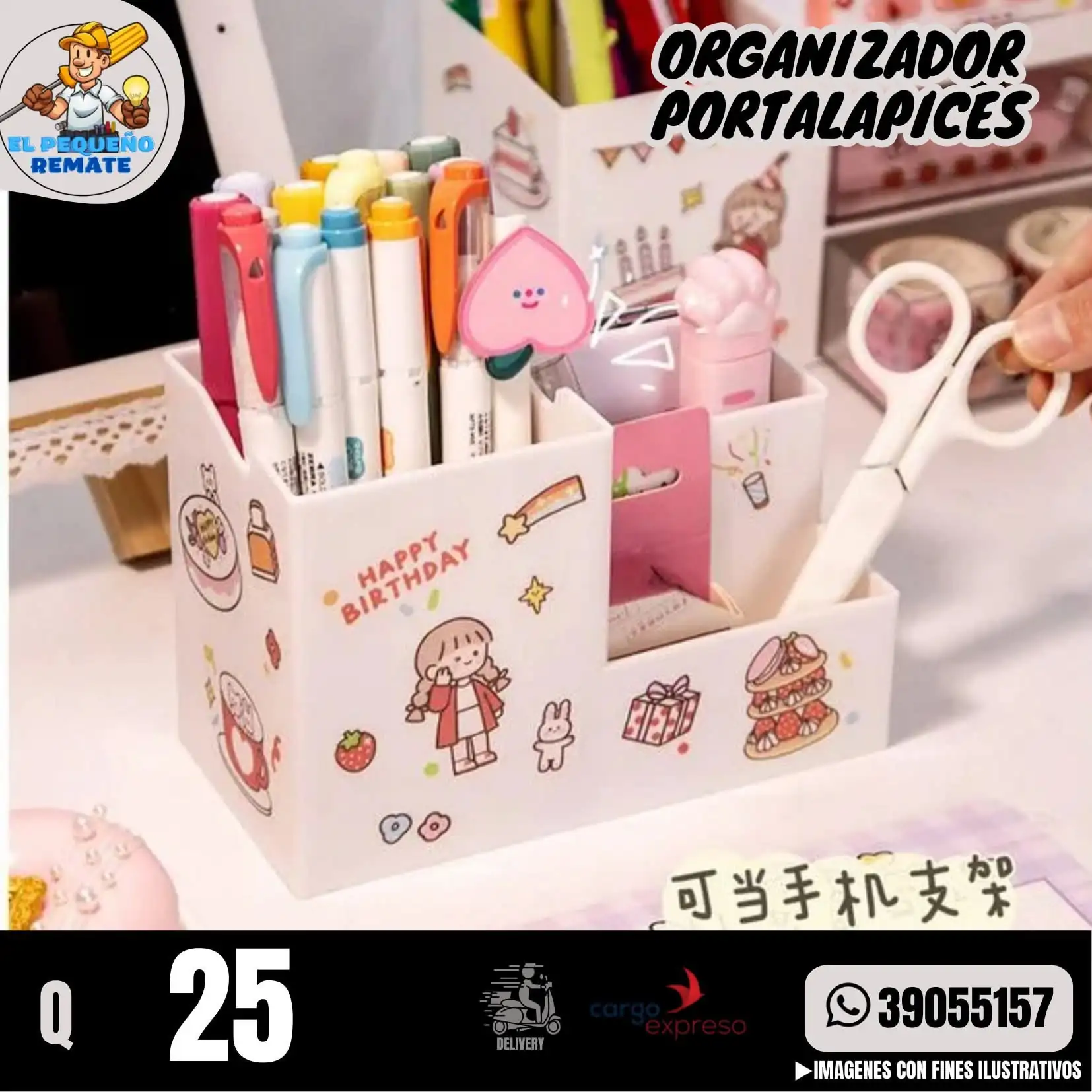 ORGANIZADOR PORTALÁPICES