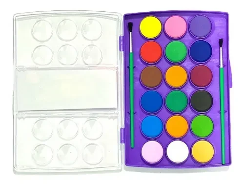 Acuarelas smarty estuche con 18 pastillas 5
