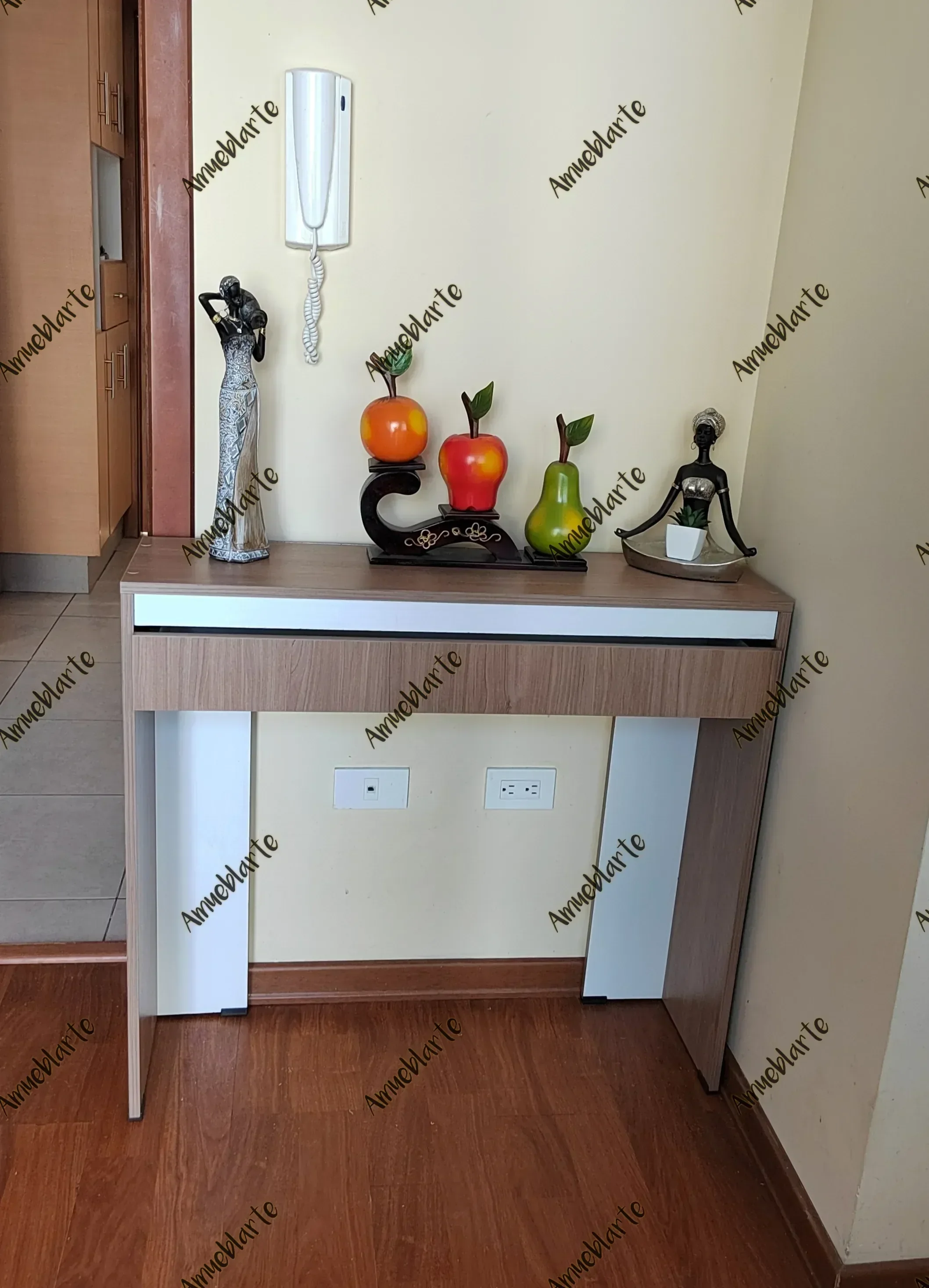 Recibidor combinado con cajón 