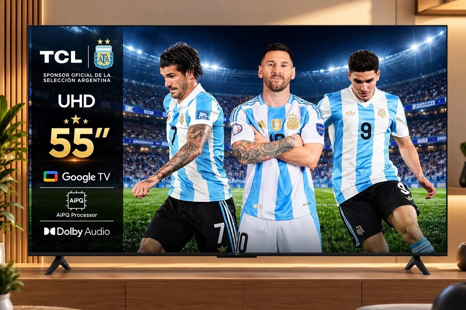 SMART TV TCL 55'' 55V6C-F 4K UHD HDR AI GOOGLE TV ‼️SOLO POR PEDIDOS ‼️ 