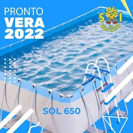 SOL DE VERANO PILETA SOL 650 6,10X3,20X1,30