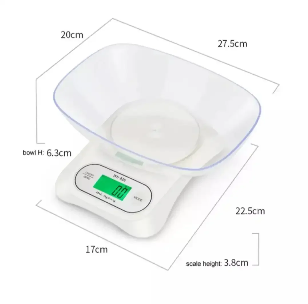 BALANZA CON RECIPIENTE WH-B26  4