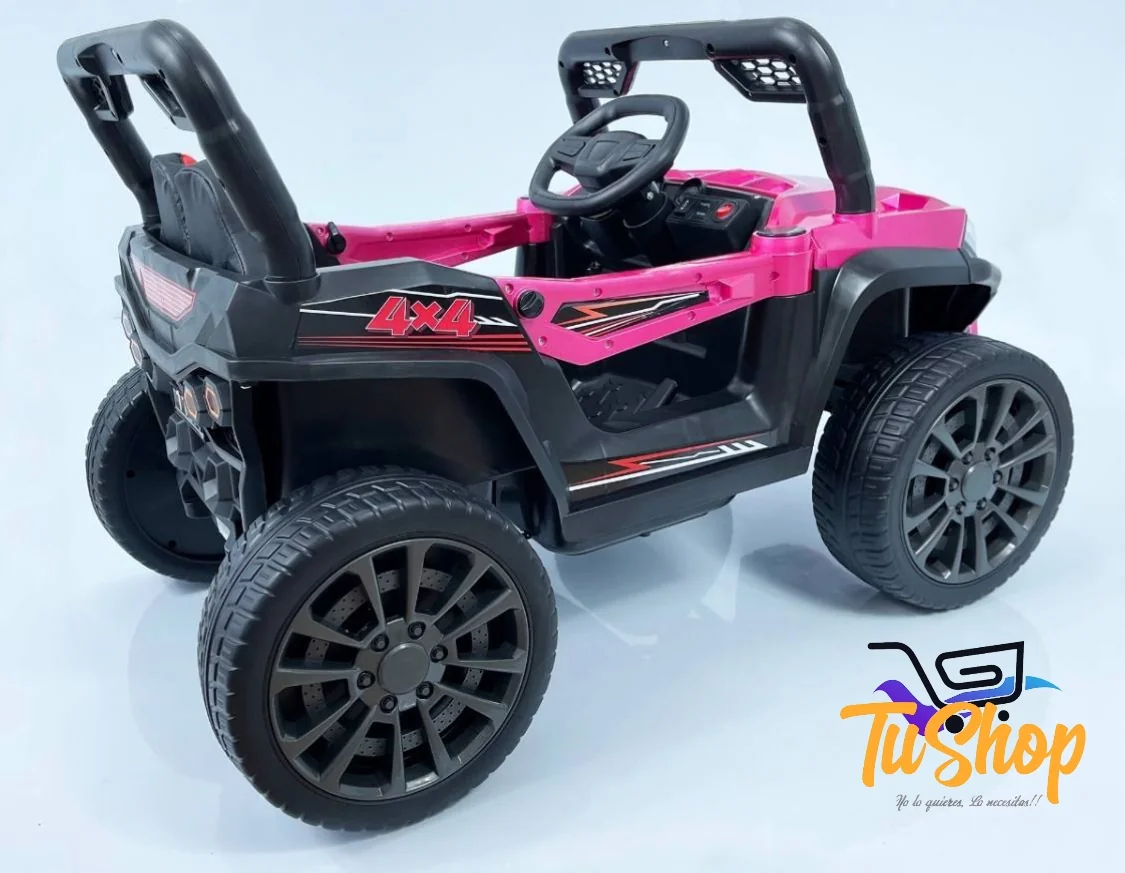 Carro Eléctrico Para Niño Deportivo Llantas de Caucho Control Remoto 1 A 7 años 5