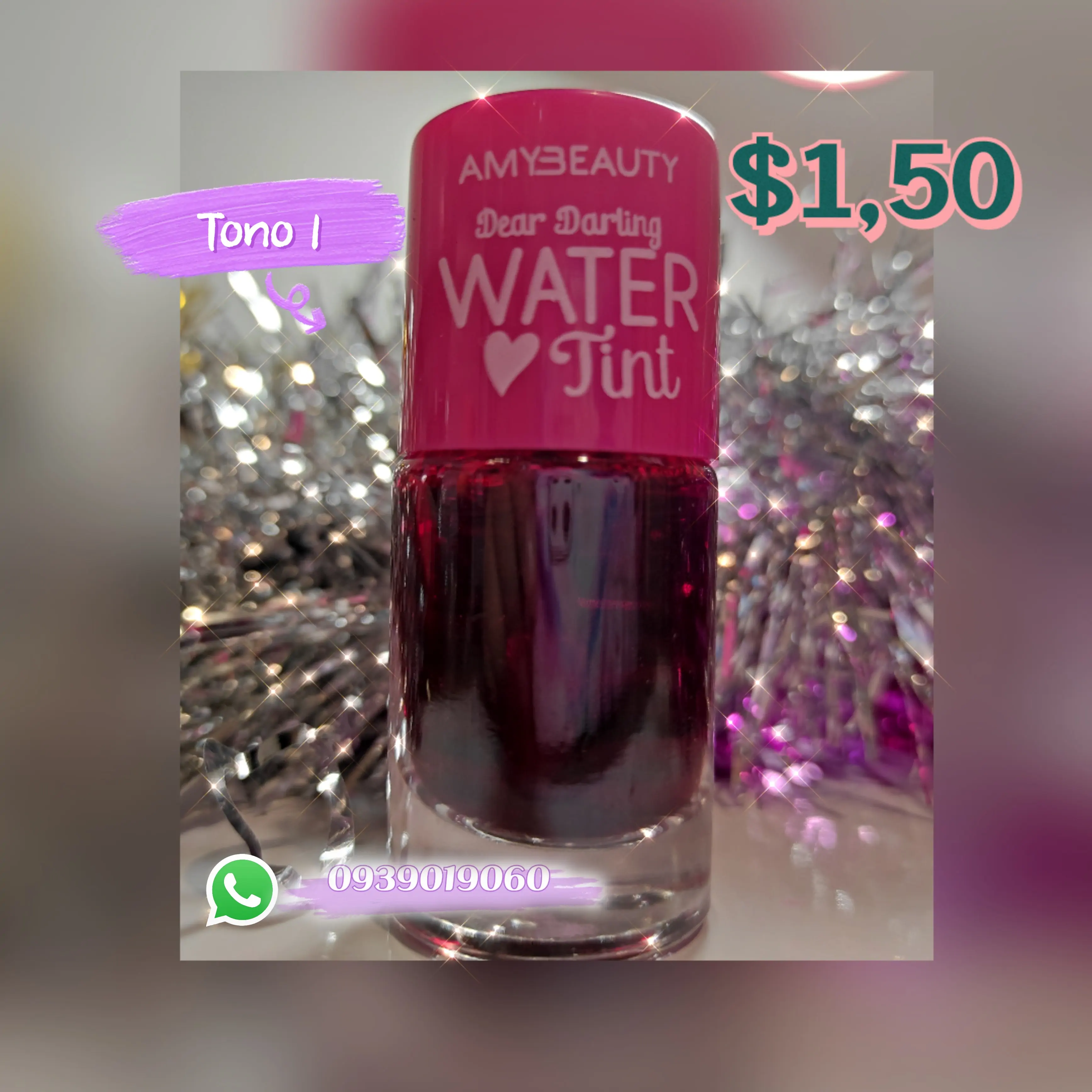 Tinta de labios tono 1❤️