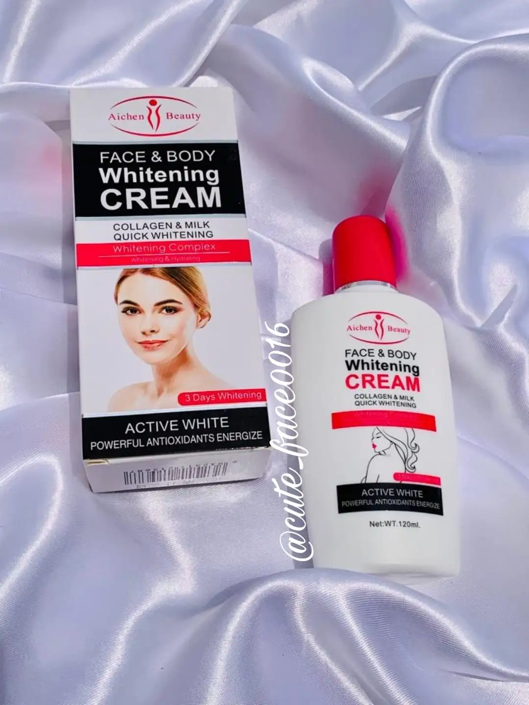 Crema aclarante para cara y cuerpo 