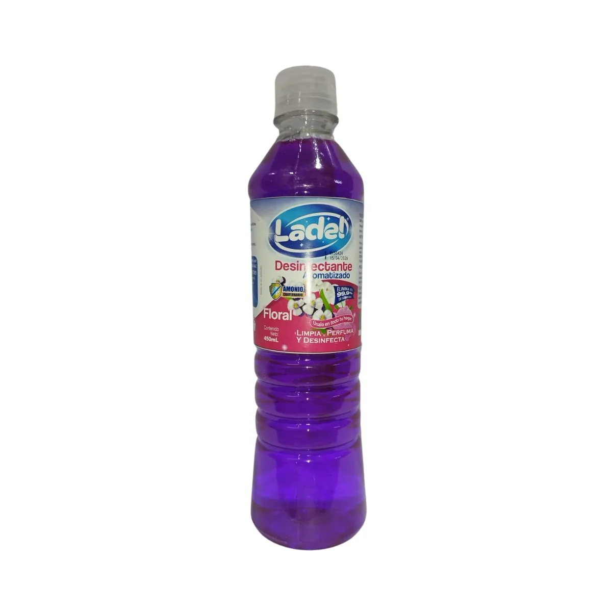 LADEL DESFINFECTANTE AROMATIZADO FLORAL 450 ML