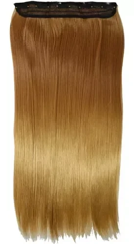 27# Cortina Extensión Pelo Lacio Simil Natural Planchita 180°c 5