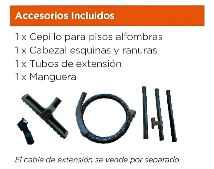 ASPIRADORA DE TACHO BLACK&DECKER 20LTS 1400W 3