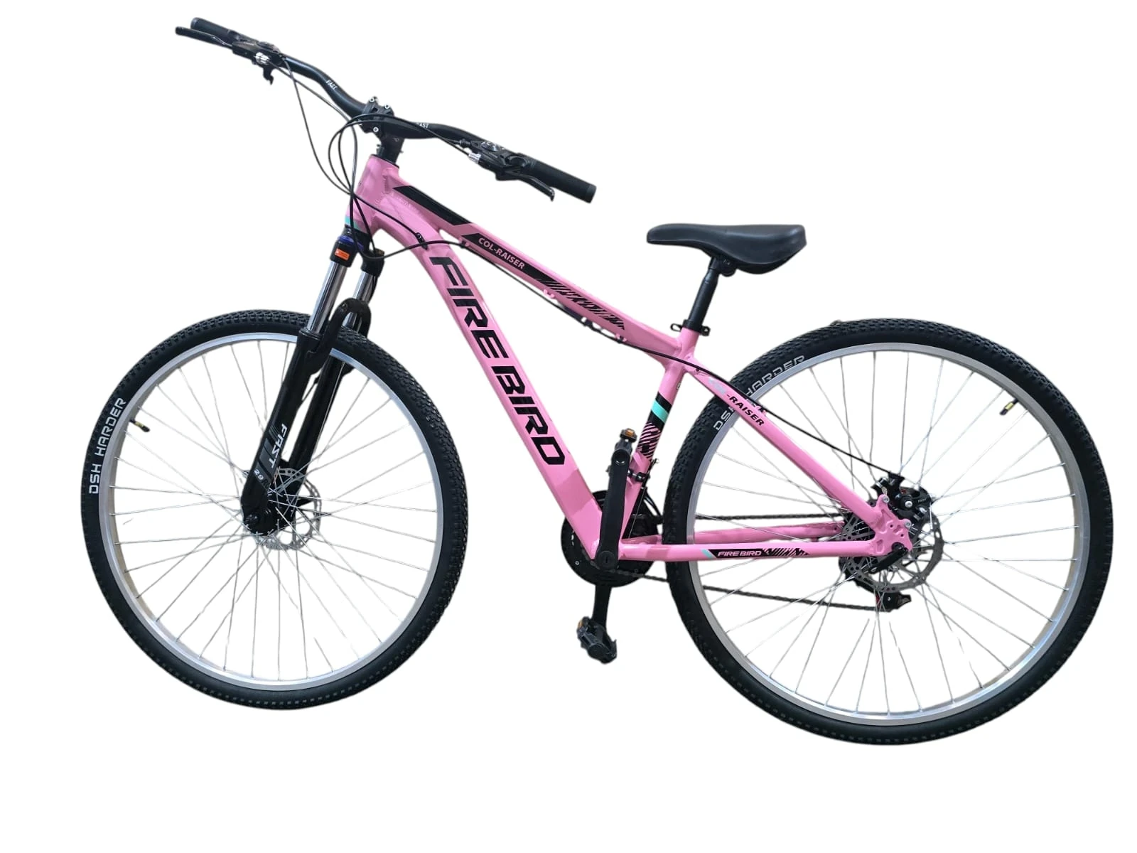 BICICLETA FIREBIRD ROSA ROD 29 TALLE 16 S 21 CAMBIOS CUADRO ALUMINIO COL-RAISER