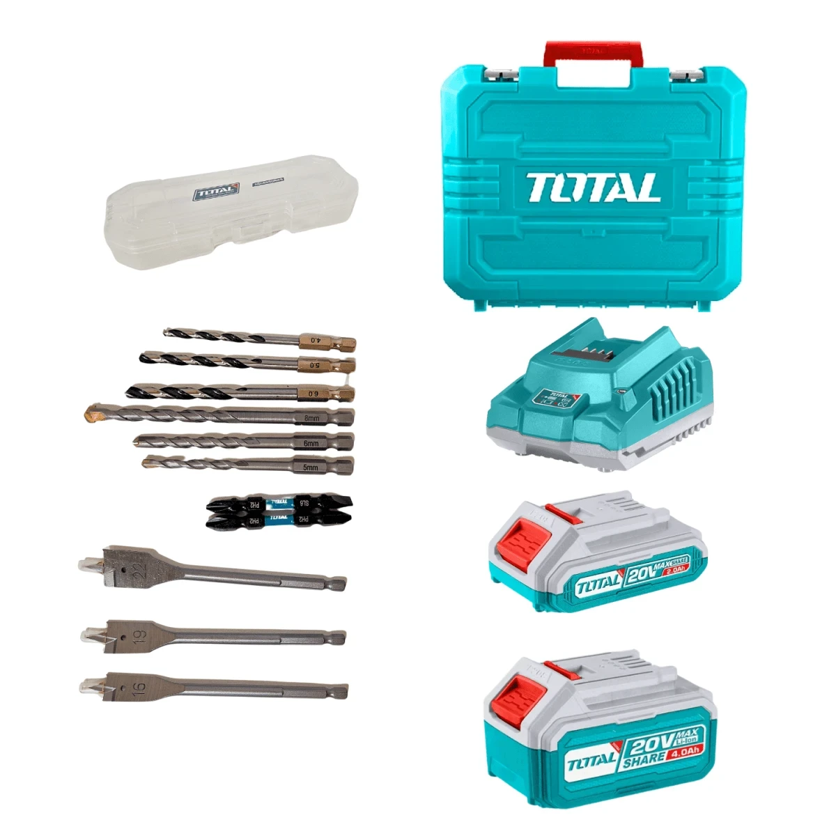 TIDLI20868 Taladro percutor 86nm industrial total 6