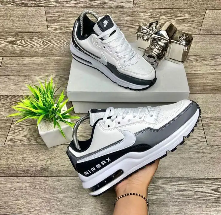 AIR MAX BLANCO GRIS  3