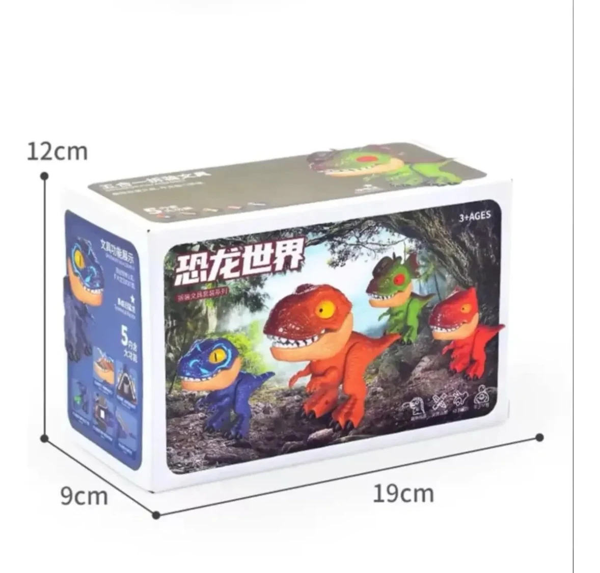 🦖 Set de Papelería Multifuncional Dinosaurio T-Rex 5 en 1 7