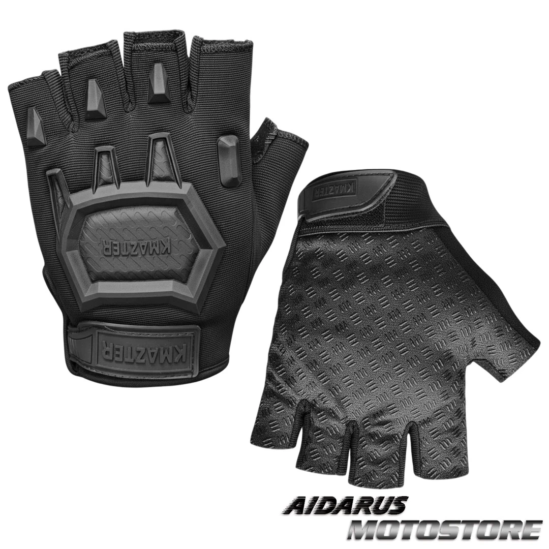 GUANTES KM09 CORTOS NEGRO
