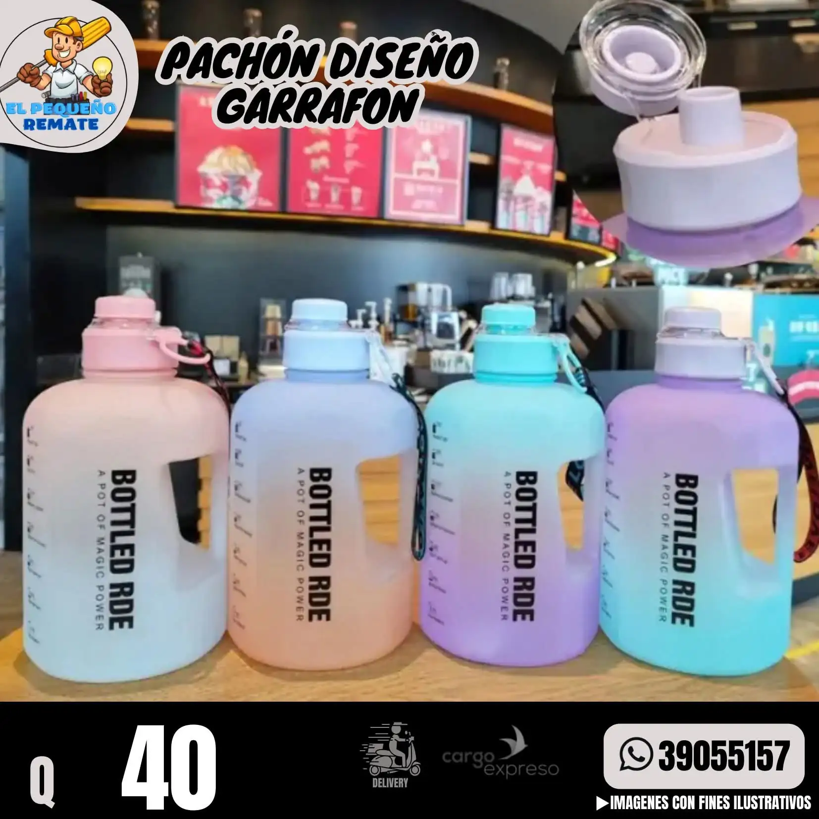 PACHÓN DISEÑO GARRAFÓN