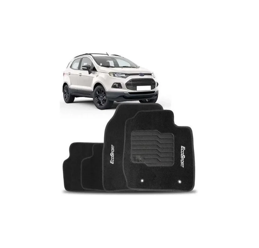 Juego De  Pisos   Alfombrado Bordado  Ford ECOSPORT 2013-2020 