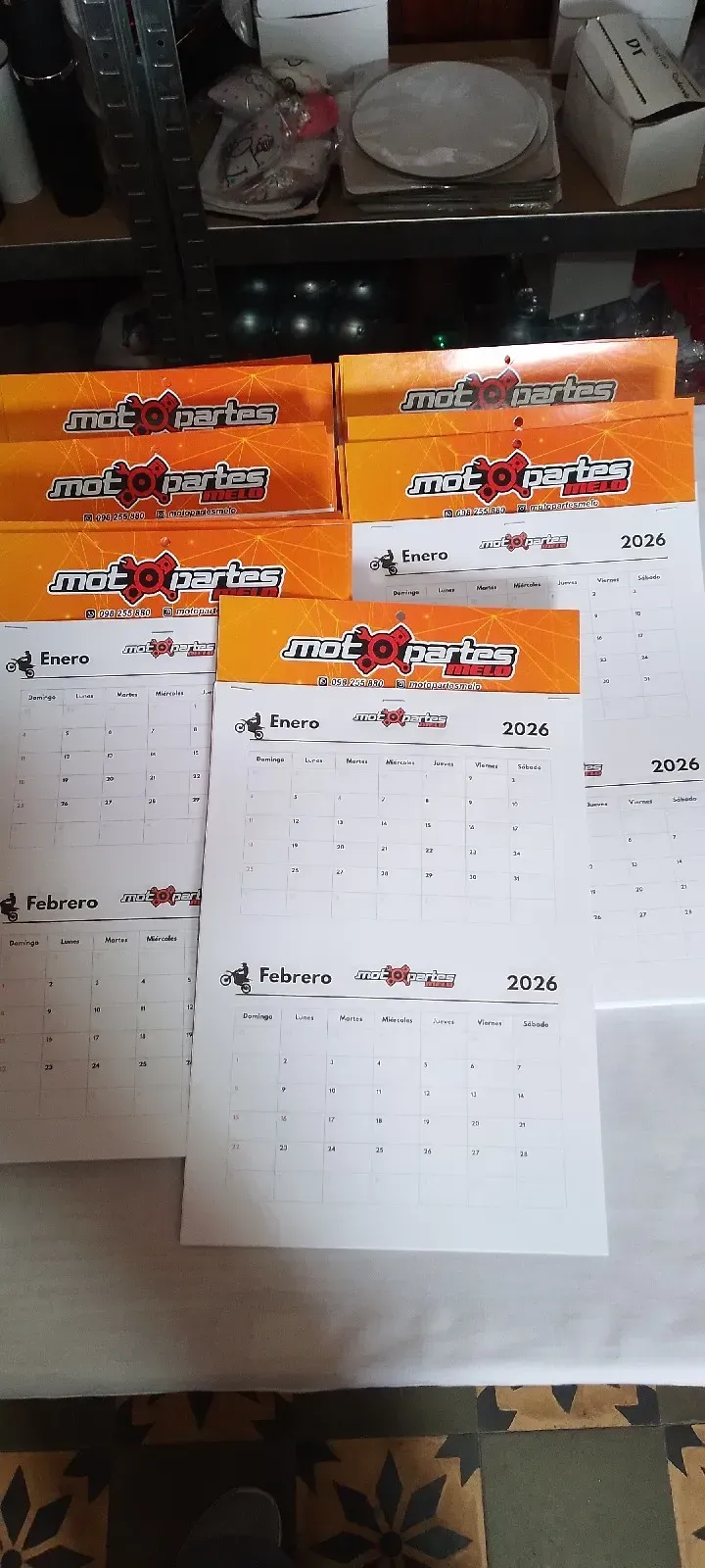 Almanaque para colgar pack por 100 unidades  2