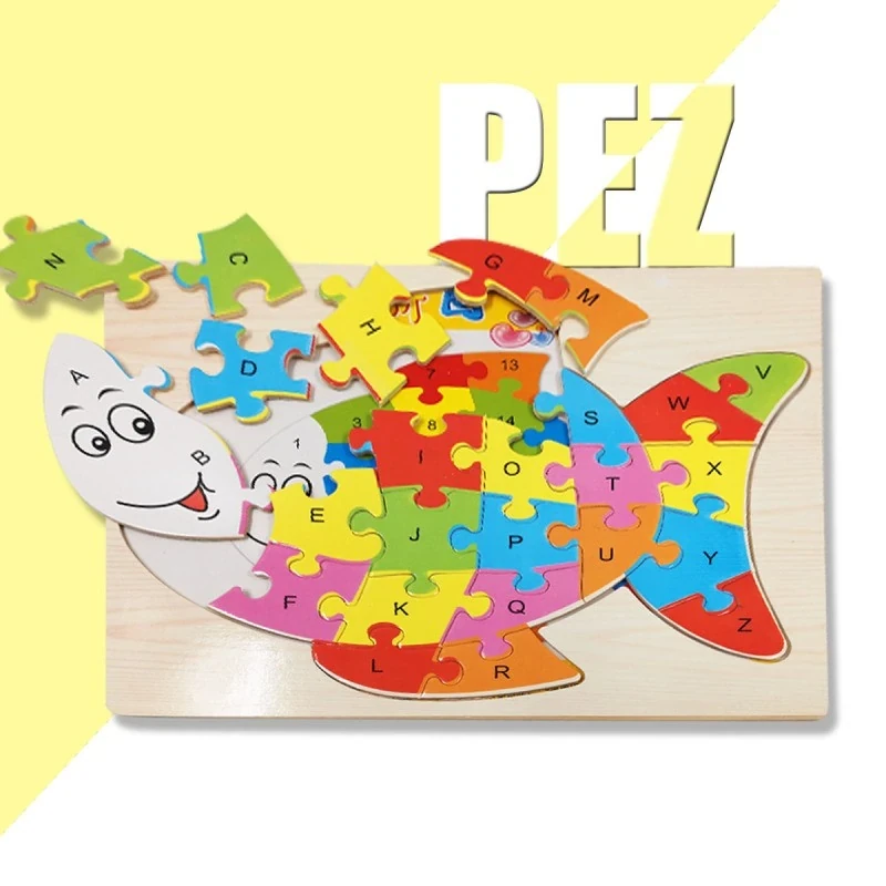 ROMPECABEZAS PEZ ABC