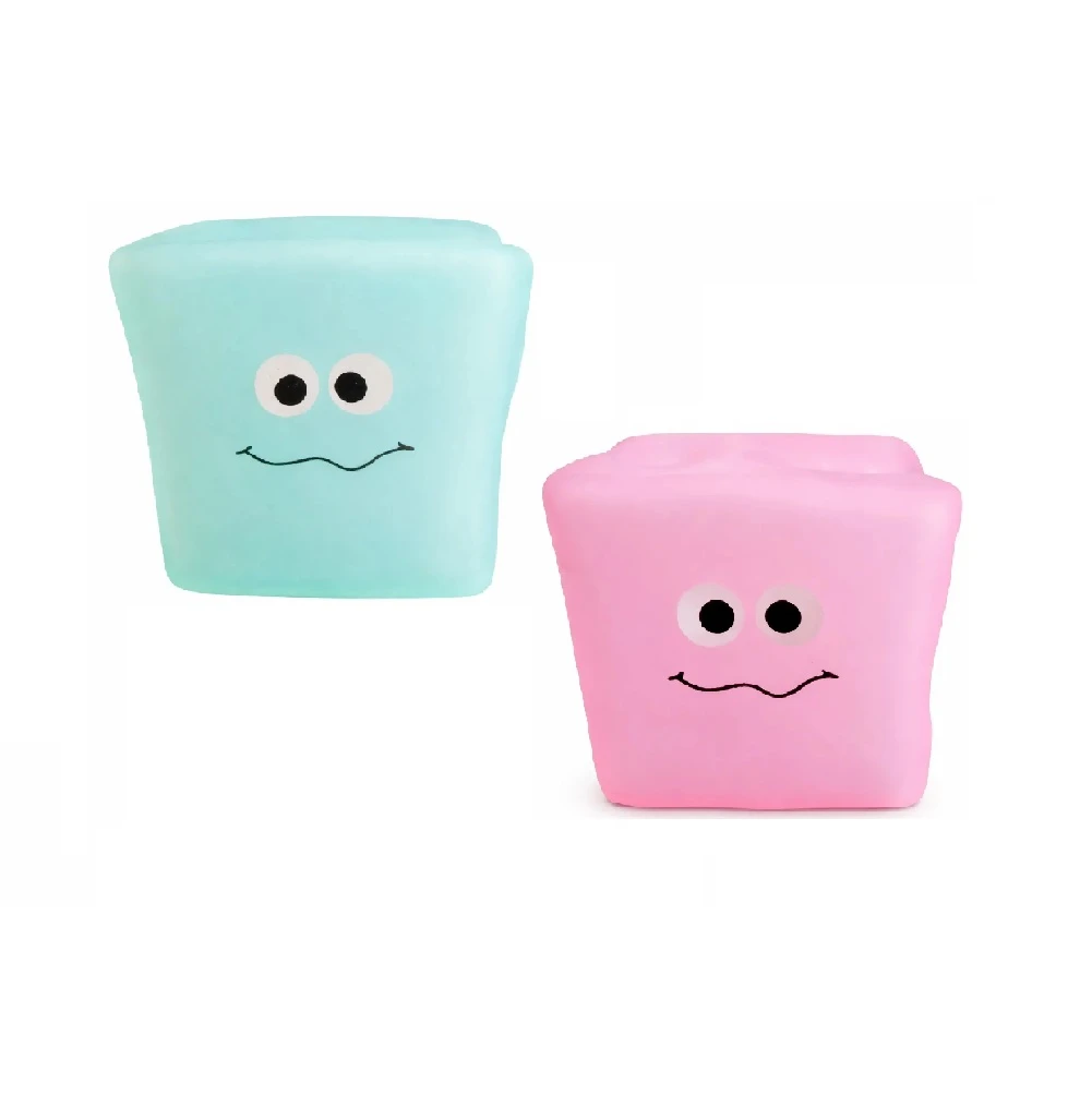 Juguete De Goma Diseño Cubo de Hielo