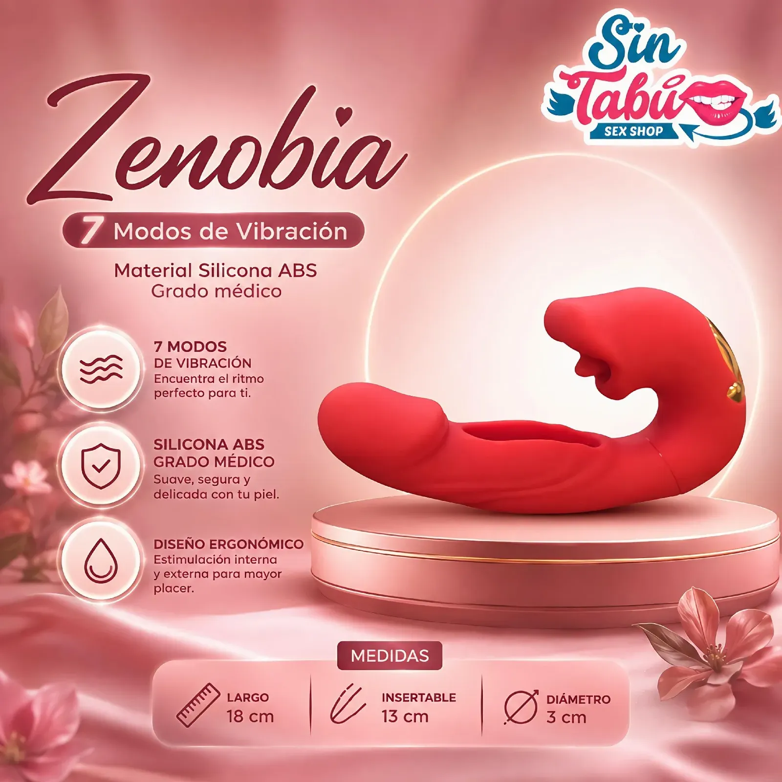 VIBRADOR ZENOBIA