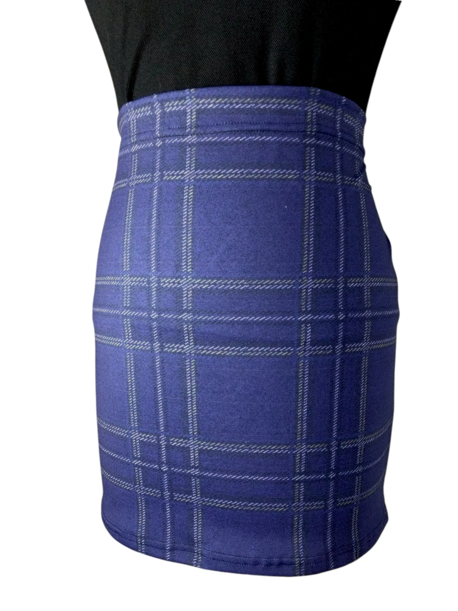 Falda azul oscuro talla L 
