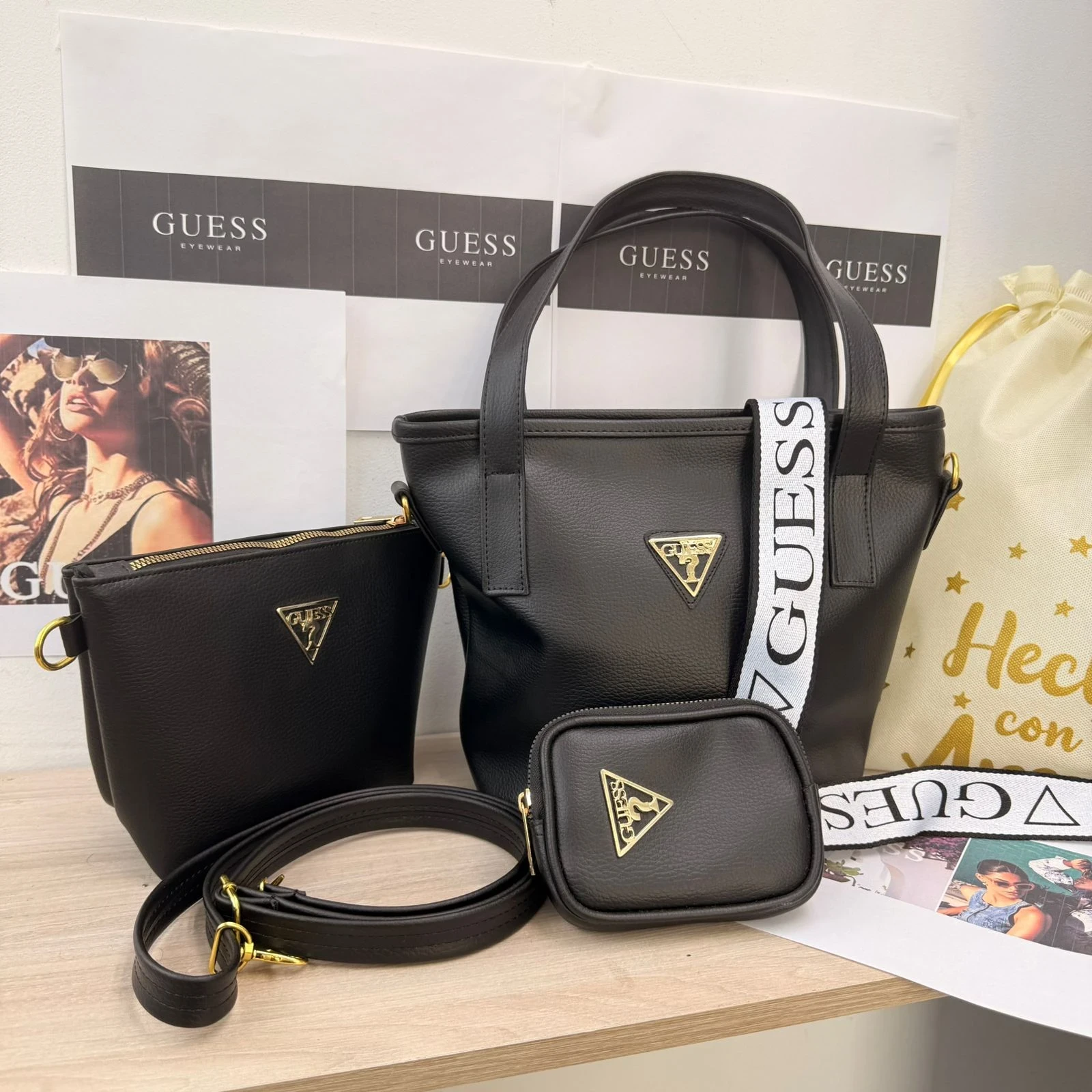 TRIO DE DAMA GUESS 5