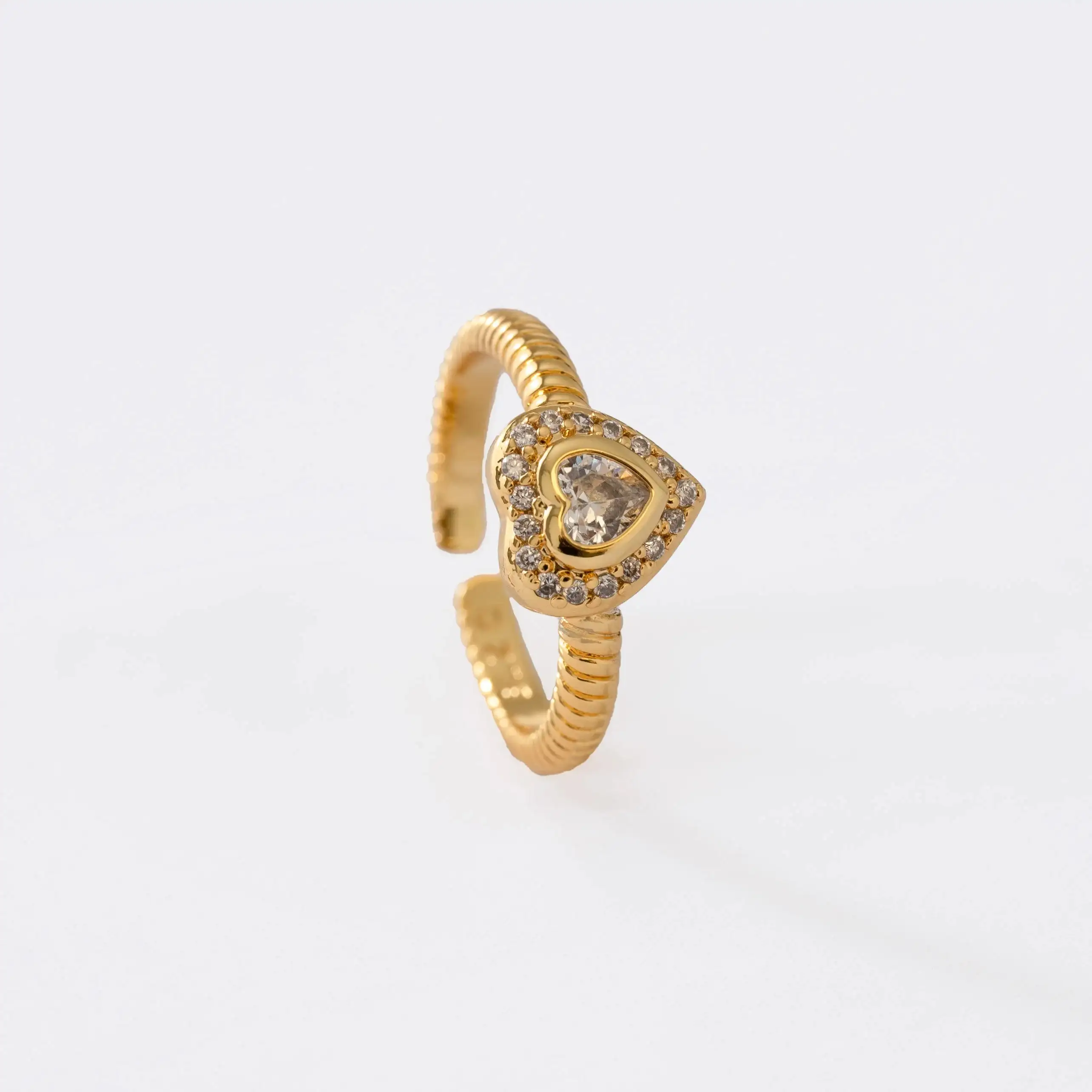 Anillo Cristal Love Ajustable