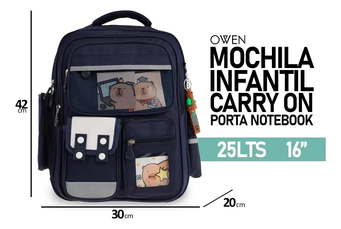 MOCHILA CAPIBARA CAPYMO10 7