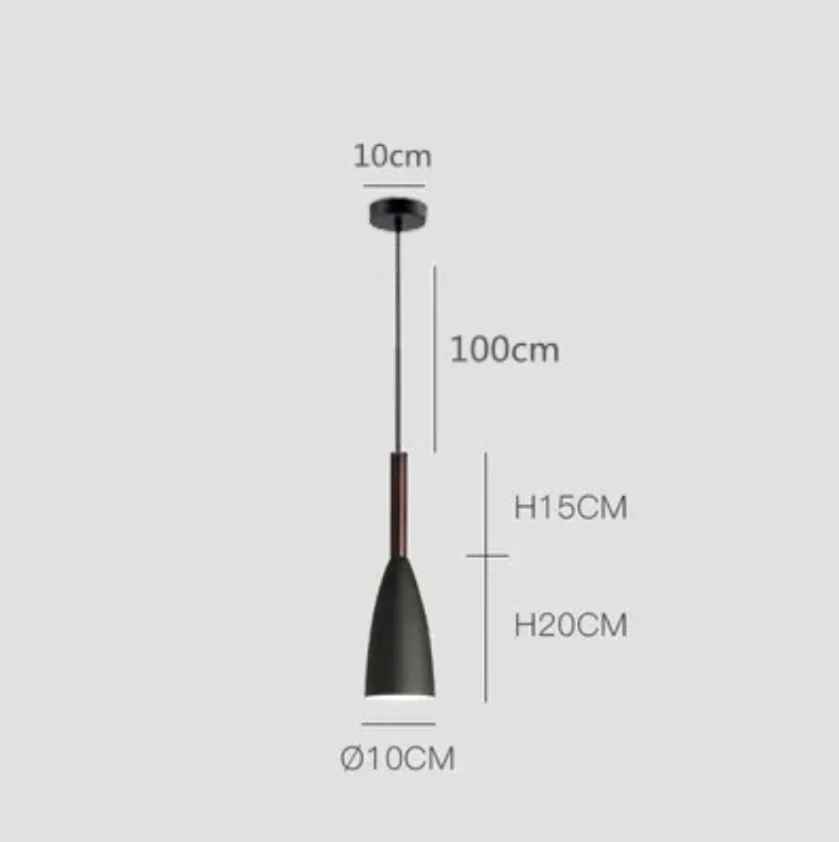 LAMPARA COLGANTE LIA 1L E27 4