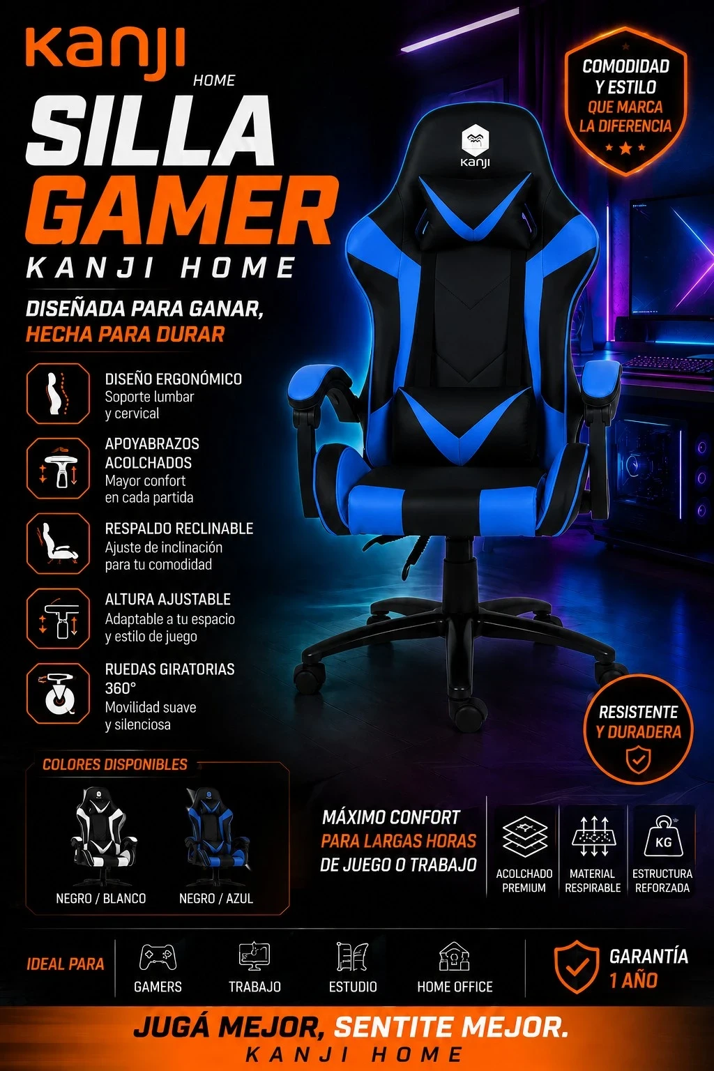 Silla Gammer Kanjihome