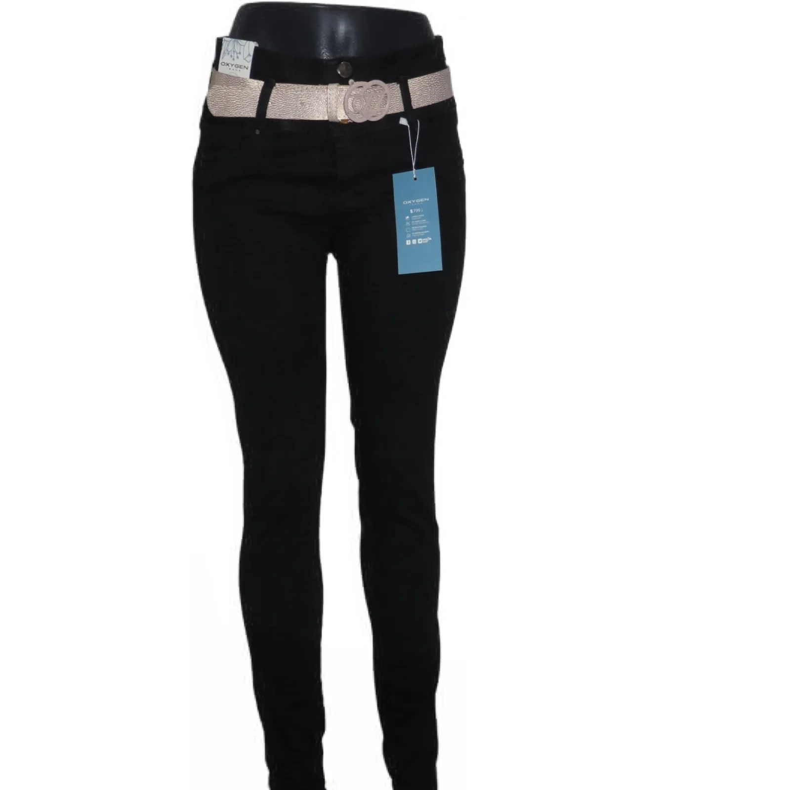 Jeans oxigen negro