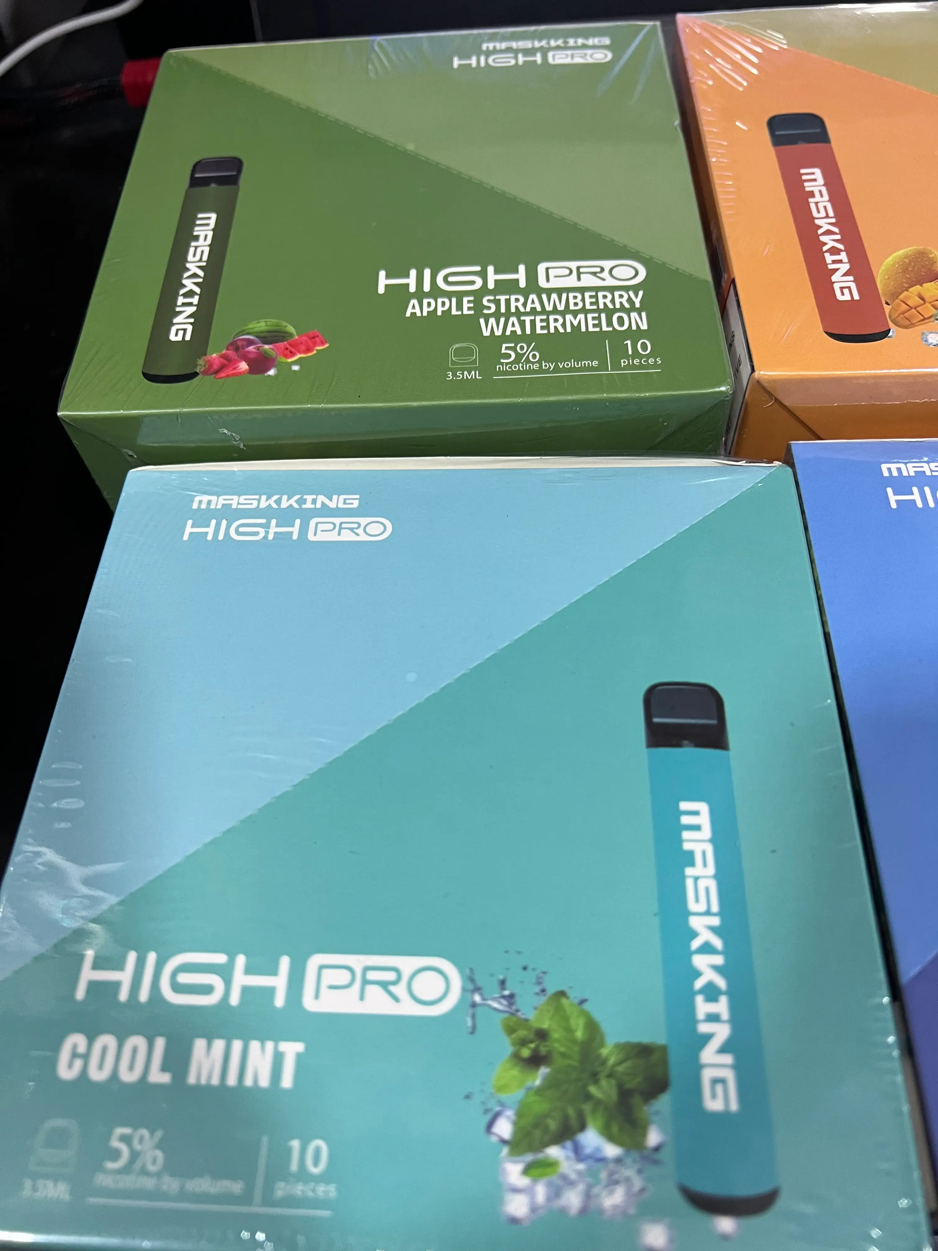 Pluma eléctrica puff high pro 4