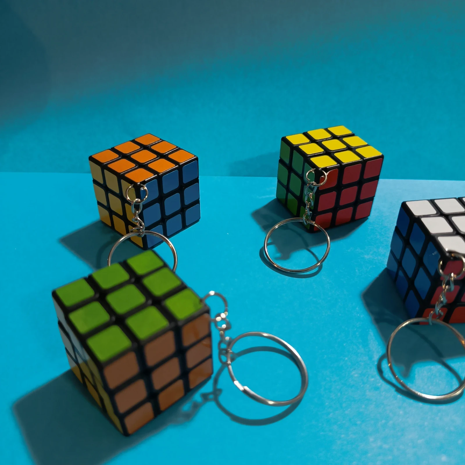 LLAVERO MINI CUBO RUBIK