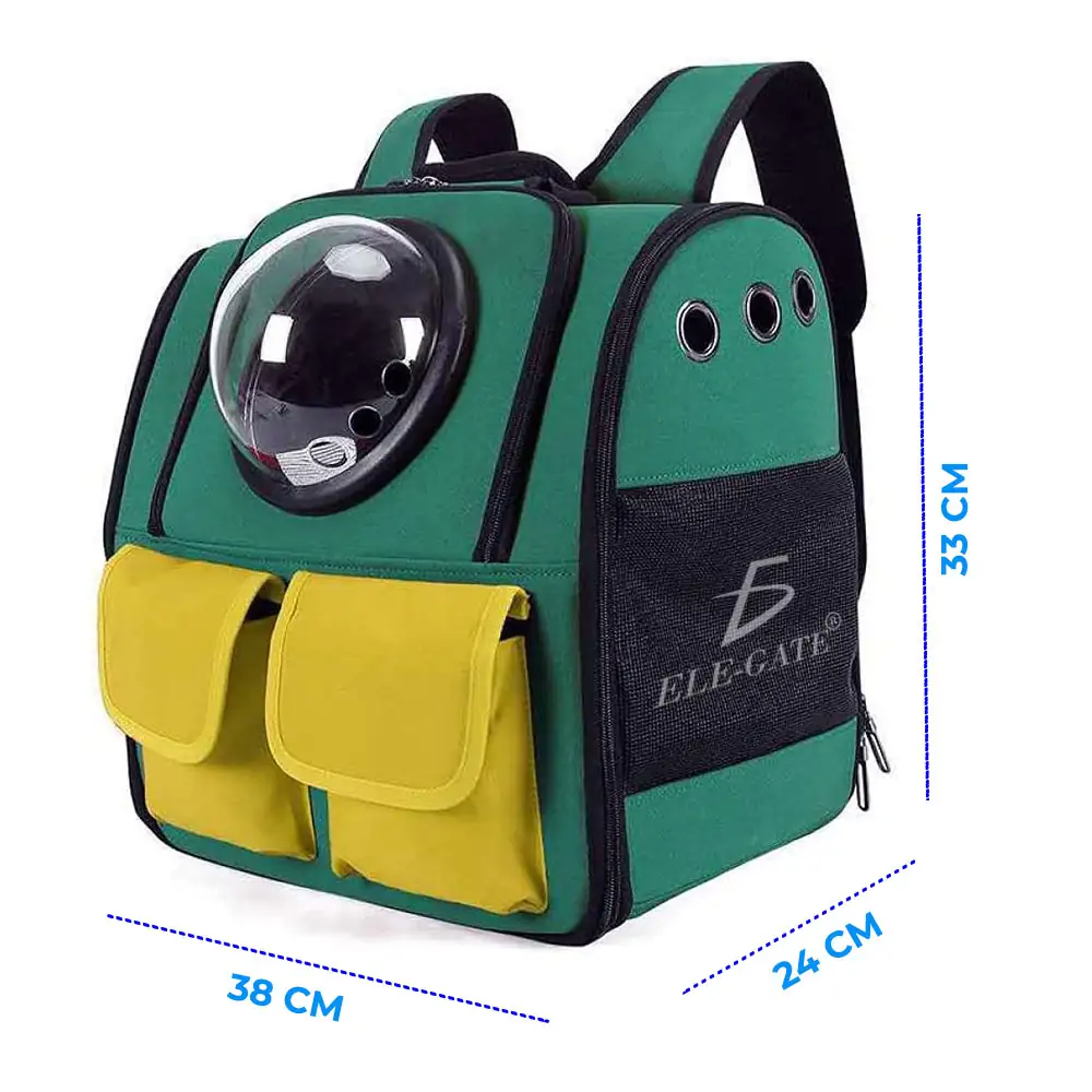 Bolsa Mochila Transportadora Portátil Para Mascotas  2