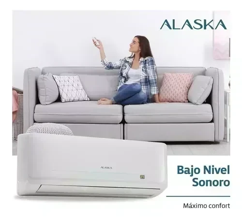 Aire acondicionado Alaska 2650W frío/calor 5