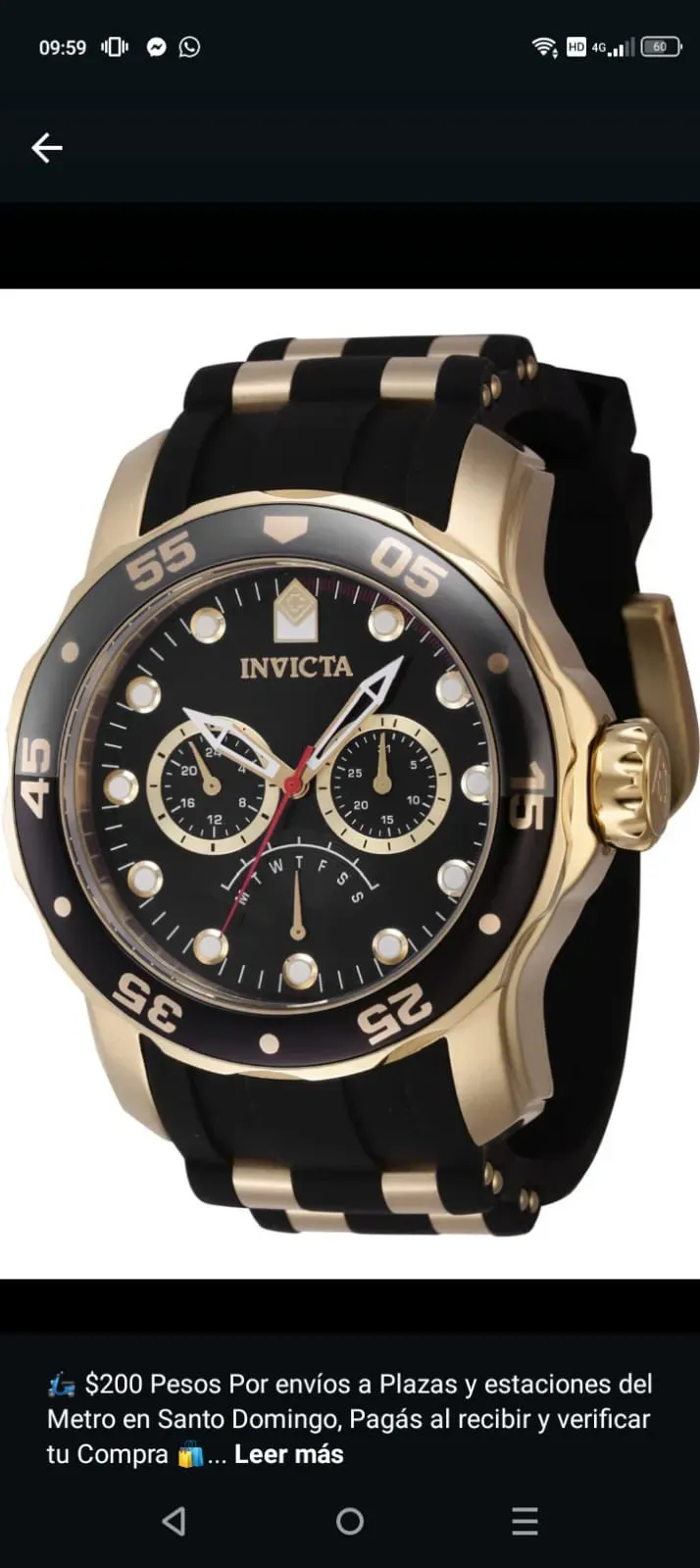 Reloj Invicta, Movimiento automático en liquidación 