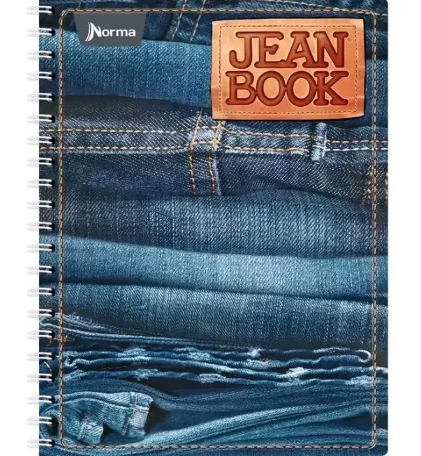 Cuaderno profesional c7 jean book 100 h espiral doble 4
