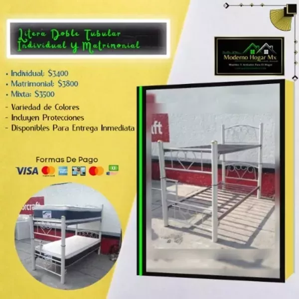 Litera Tubular Doble