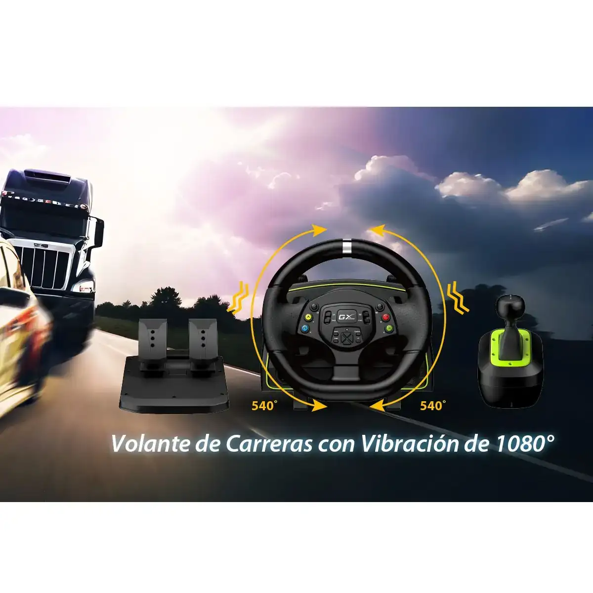 Volante Genius GX SpeedMaster X2 Racing 3