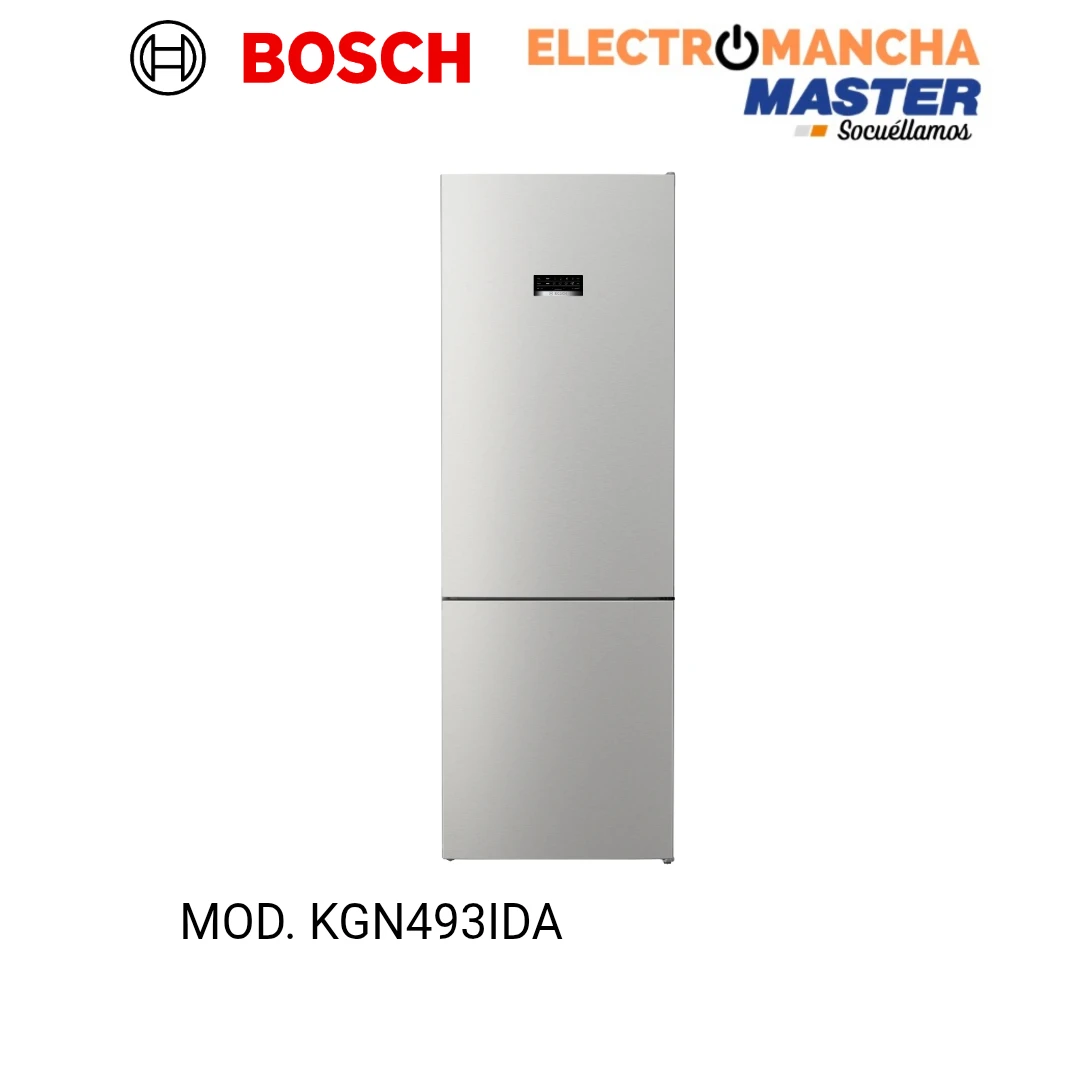 FRIGO COMBI BOSCH KGN493IDA 2,03*70 INOX NF CLASE D 