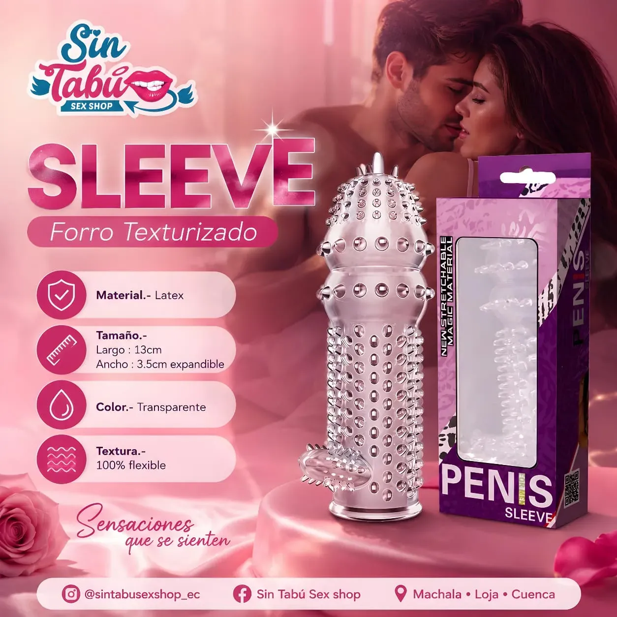 FORRO TEXTURIZADO SLEEVE