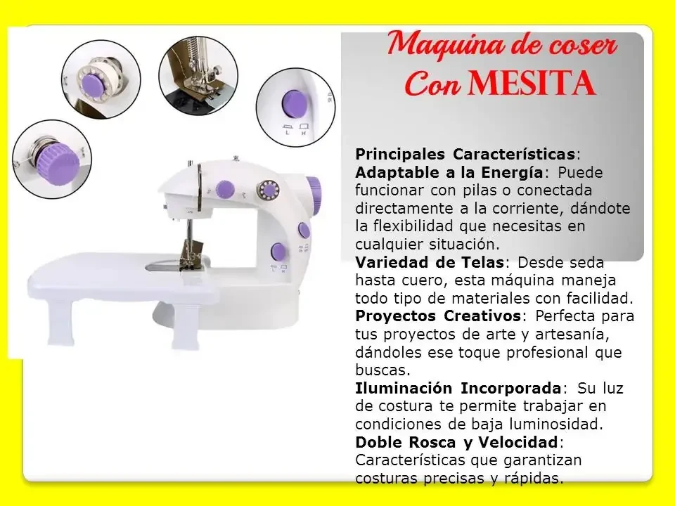 Máquina de coser comisita 4