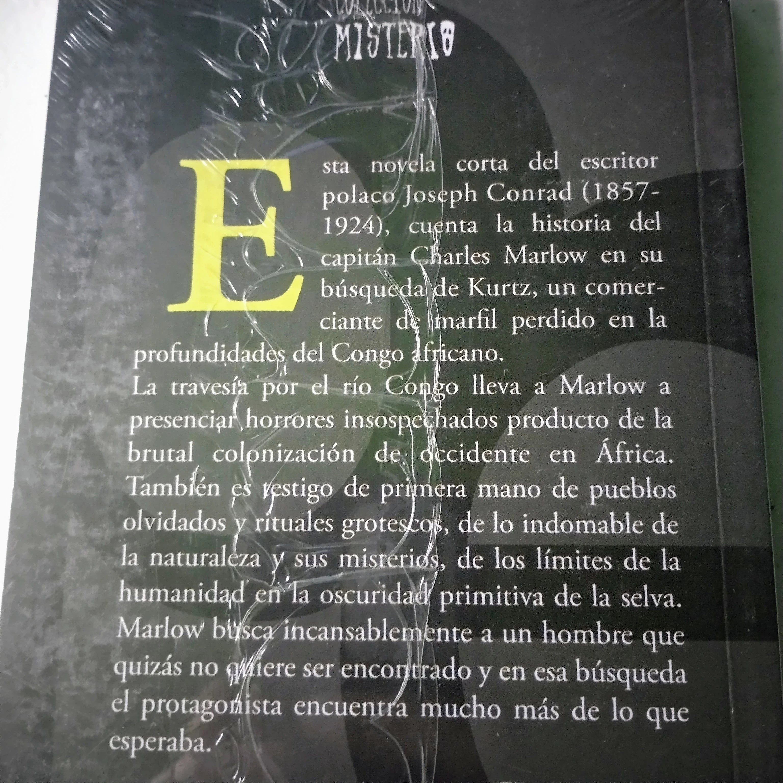 El corazón de las tinieblas, Joseph Conrad, nuevo  2