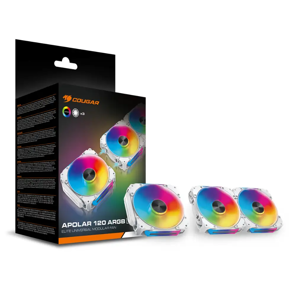 Ventilador Cougar  Apolar 120 ARGB 2