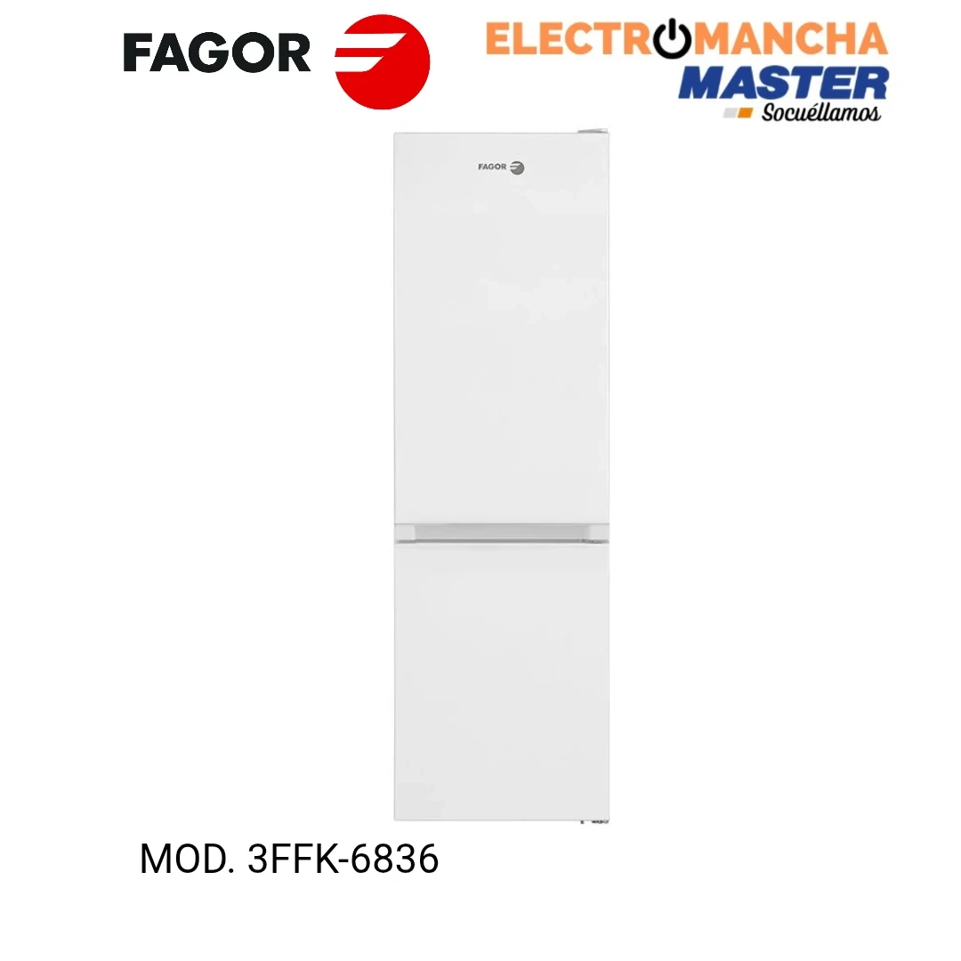 FRIGO COMBI FAGOR 3FFK6836 NO FROST 2,01X60 BLANCO E 
