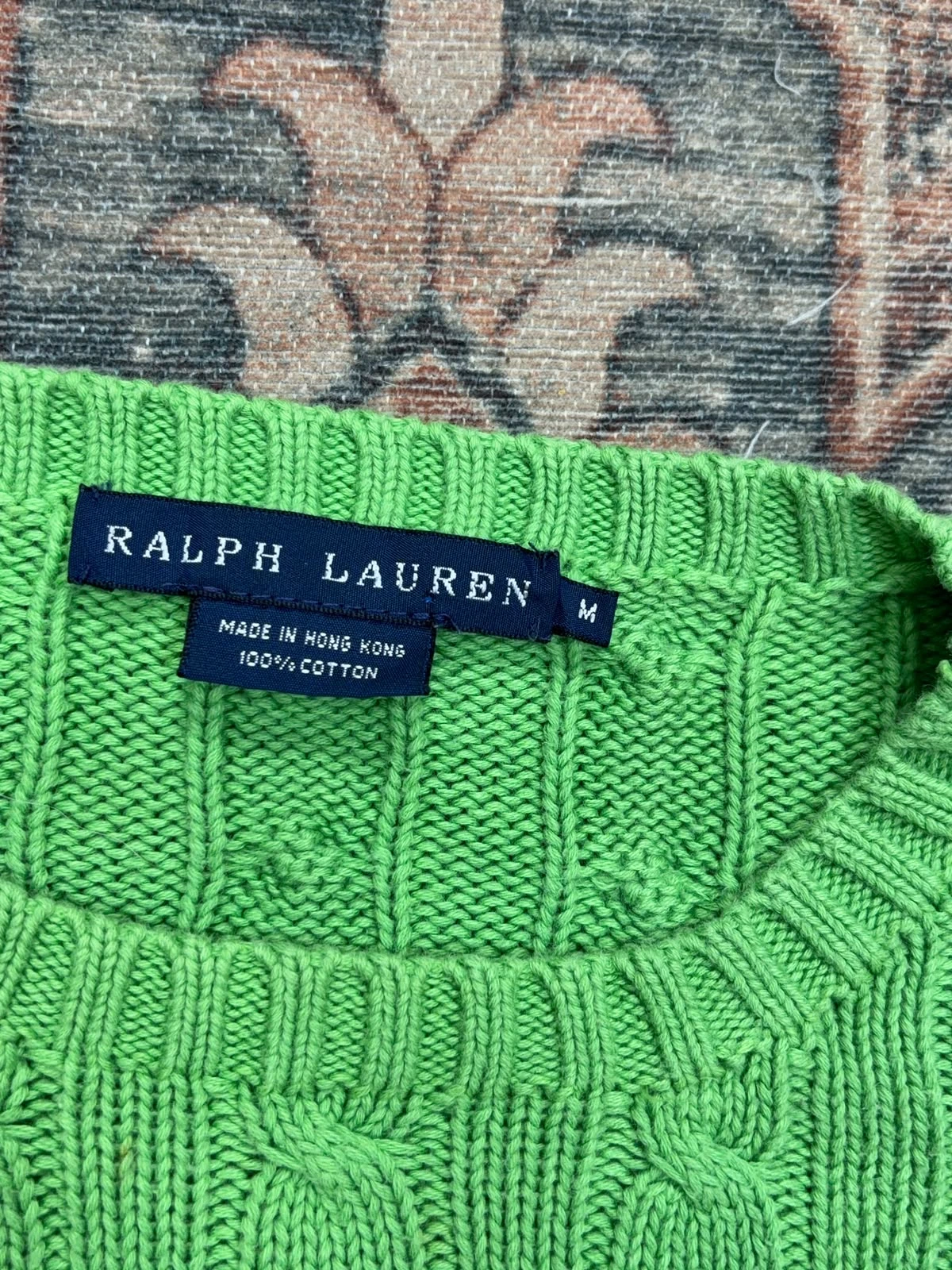 RALPH LAUREN CABLE-KNIT SWEATER 2