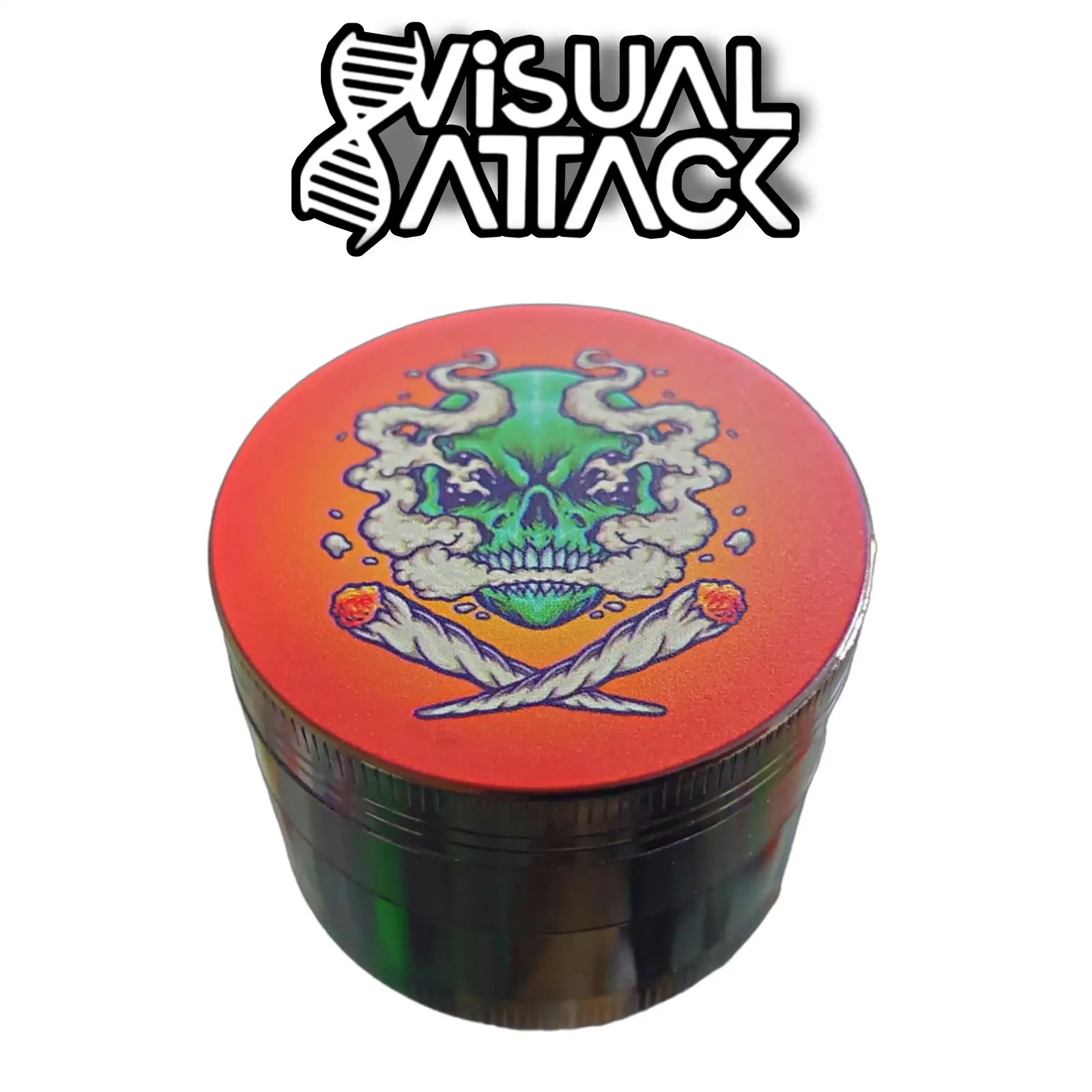 Grinder Smoking Skull 