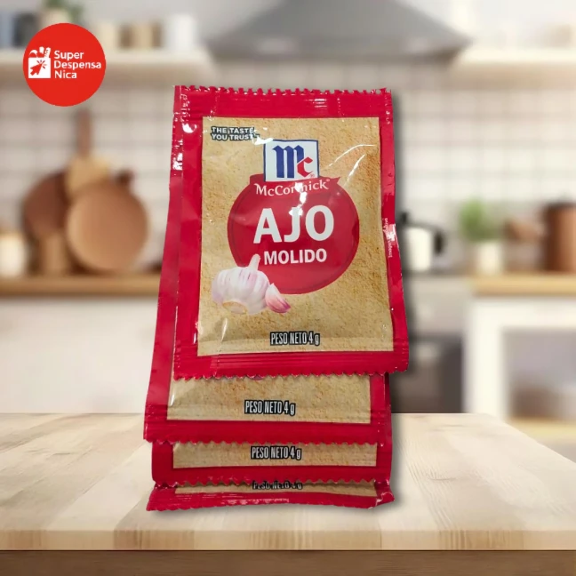 Ajo Molido McCormick 4g (4 unid.)