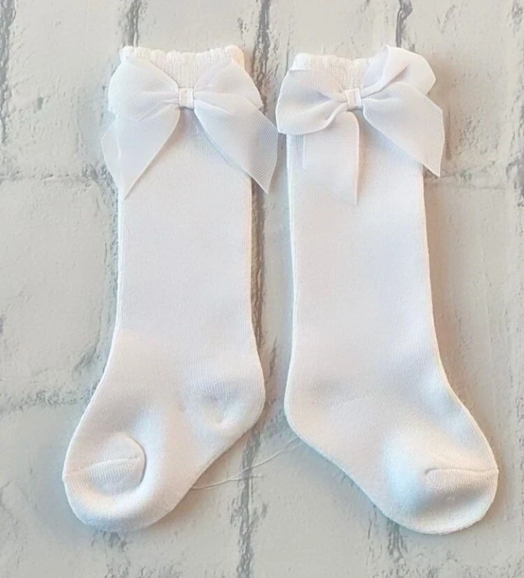 MEDIAS BLANCAS LARGAS  3